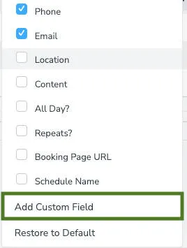 How to export your custom fields from apptoto
