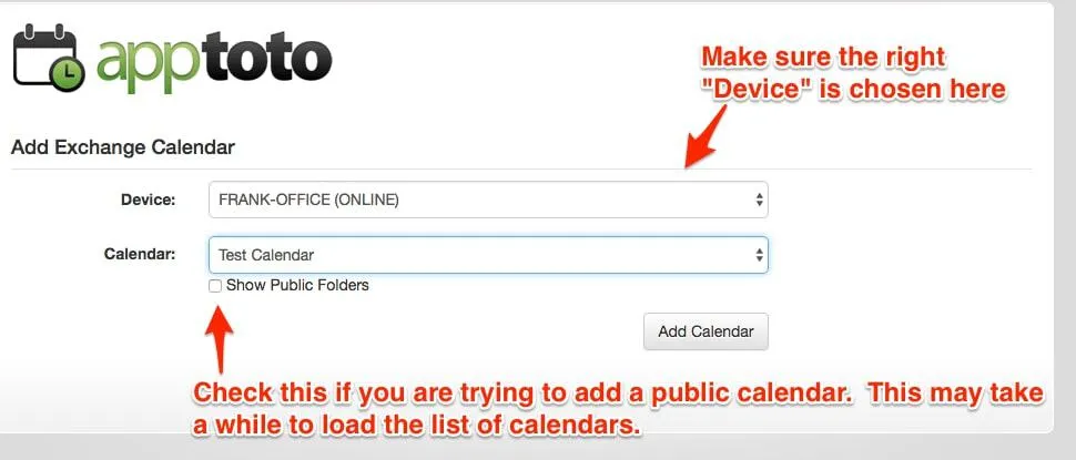 Apptoto exchange add